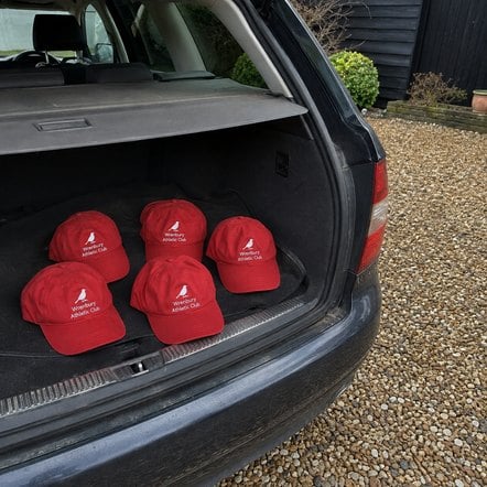 Custom printed youth baseball hats in bulk
